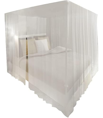 Amazon.co.jp: [BKVB] 蚊帳 天蓋ベッドカーテン 120*200cm ベット